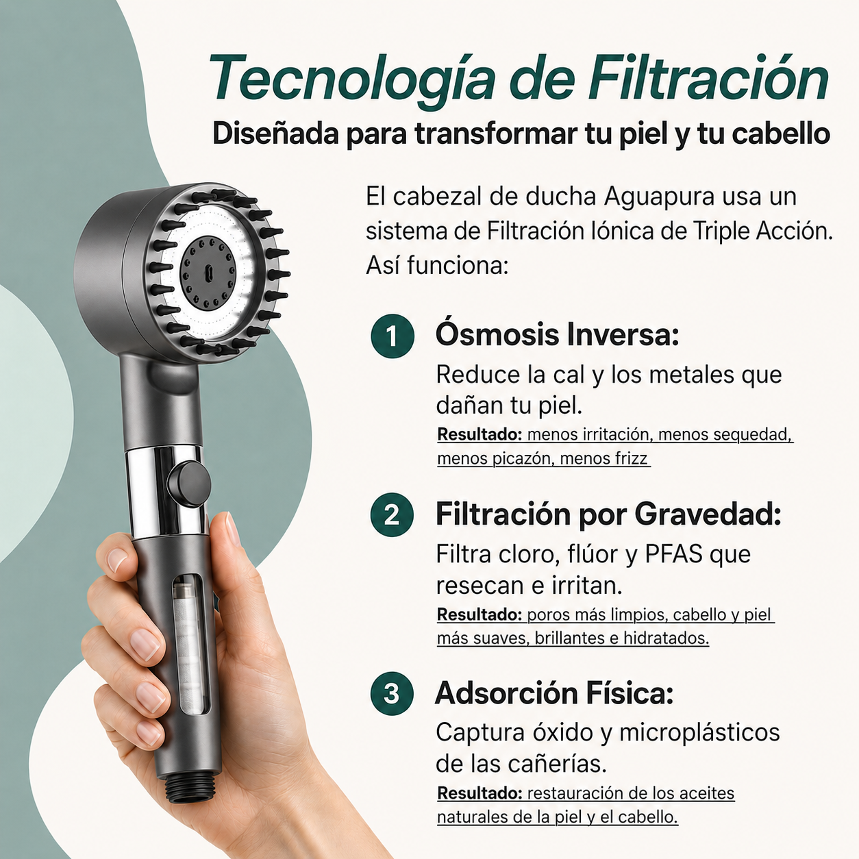Aguapura | Salvá tu piel, tu pelo y tu salud del desastre del agua con sarro.